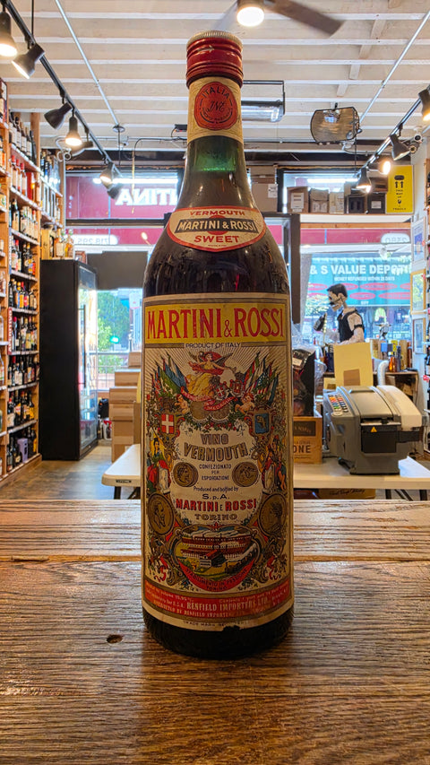Martini & Rossi Sweet Vermouth Vintage 1950s–1960s (Pre-1970) – Rare Original Italian Bottling 1L