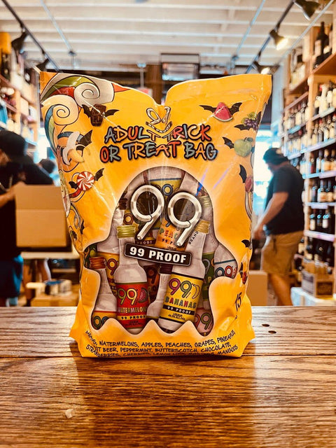 99 Fruit Flavor Adult Trick or Treat Bag 15pk 50mls - Arthur Cantina Wine & Liquor