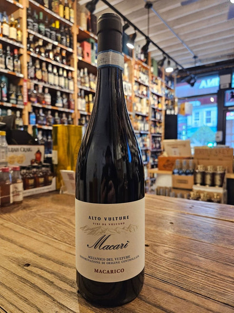 Aglianico Del Vulture Macari Macarico 750mL - Arthur Cantina Wine & Liquor