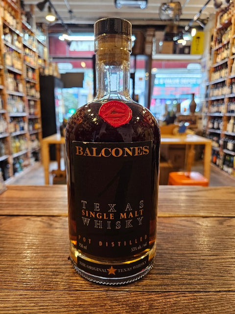 Balcones Texas 1 Single Malt Whiskey 750mL - Arthur Cantina Wine & Liquor