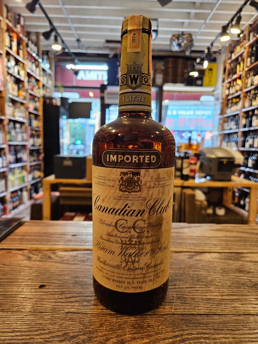 Canadian Club 1974 1L 86.8 – Arthur Cantina Wine & Liquor