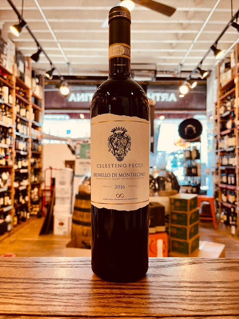 Celestino Pecci Brunello Di Montalcino 2017 750mL - Arthur Cantina Wine & Liquor