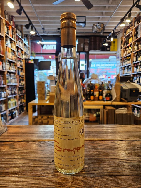 Clear Creek Distillery Muscat Grappa 375mL - Arthur Cantina Wine & Liquor