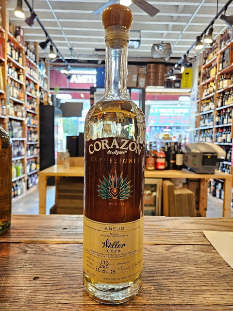 Corazon de Agave Expresiones Weller CYPB Anejo 750mL - Arthur Cantina Wine & Liquor
