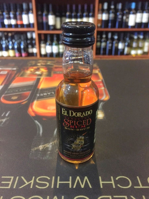 El Dorado Rum Spiced 50ml - Arthur Cantina Wine & Liquor