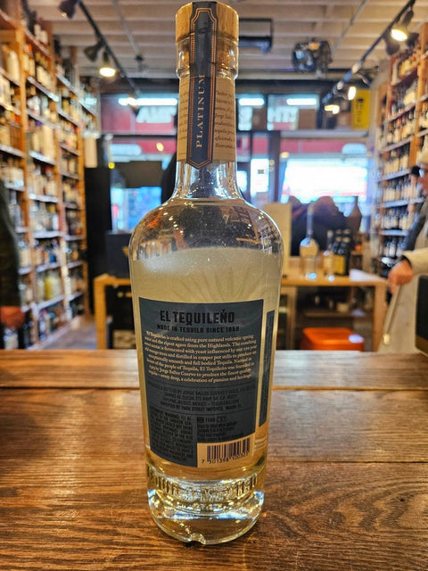 El Tequileno Platino Blanco 750mL - Arthur Cantina Wine & Liquor