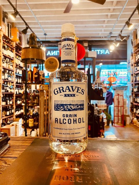 Graves Grain Alcohol 190pf 1L - Arthur Cantina Wine & Liquor