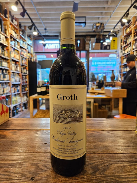 Groth Cabernet Sauvignon 750mL Oakville 2021 - Arthur Cantina Wine & Liquor