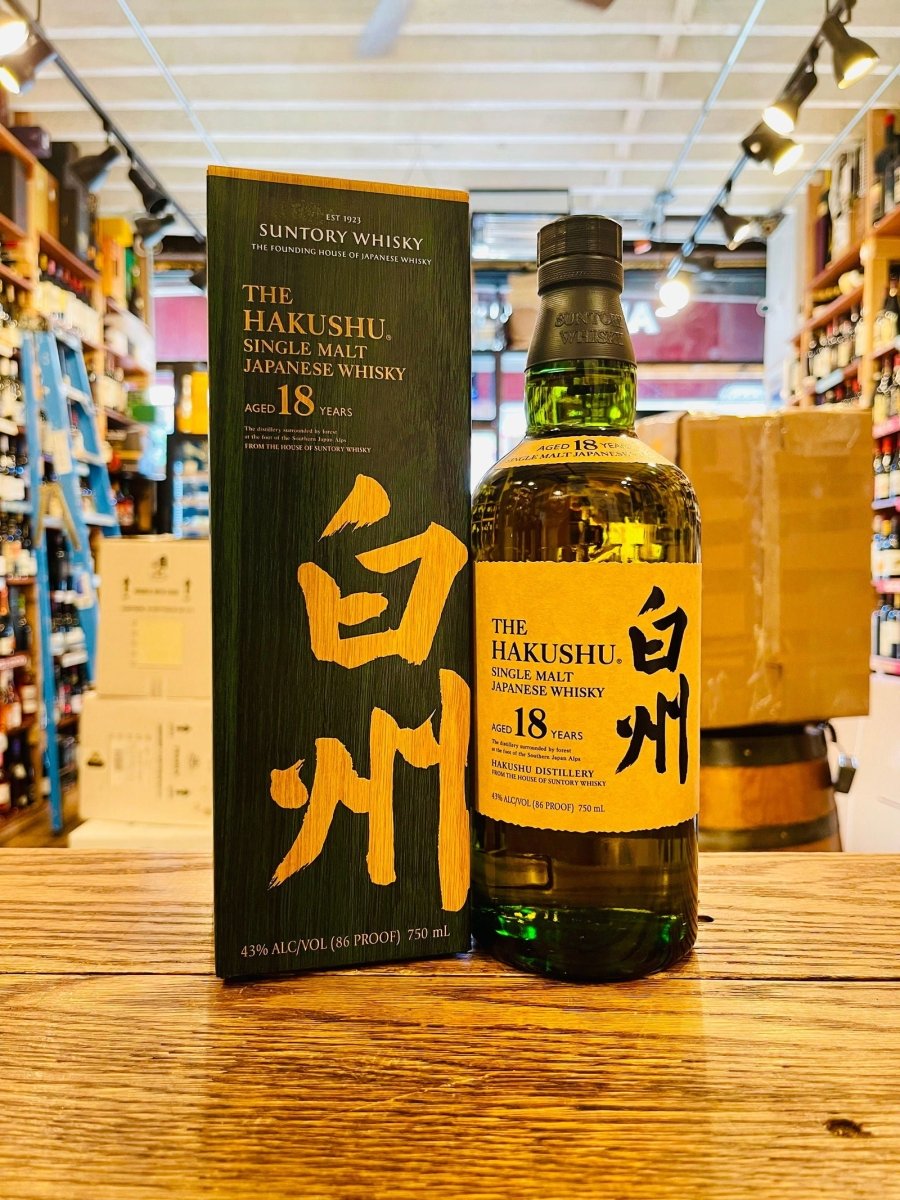 Hakushu Single Malt 18 750mL – Arthur Cantina Wine & Liquor