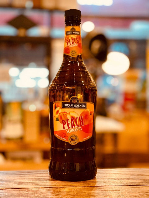 Hiram Walker Peach Schnapps 1L - Arthur Cantina Wine & Liquor