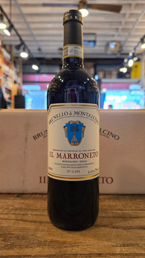 Il Marroneto Brunello di Montalcino 2021 750mL - Arthur Cantina Wine & Liquor