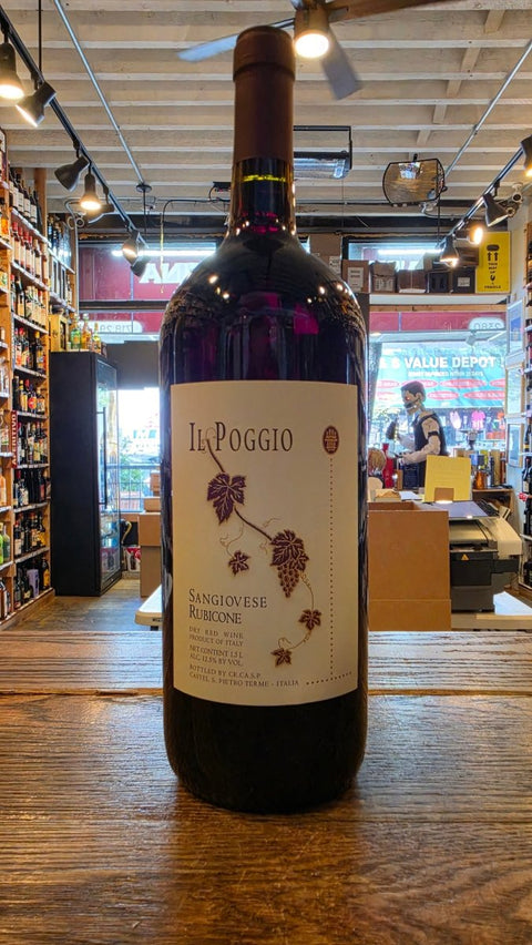 Il Poggio Sangiovese Rubiconde 1.5L - Arthur Cantina Wine & Liquor