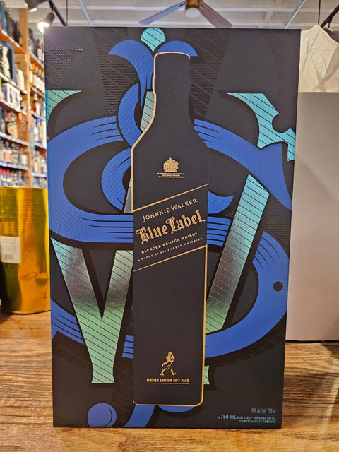 Johnnie Walker Blue Label Gift Set Scotch Whisky 750mL - Arthur Cantina Wine & Liquor