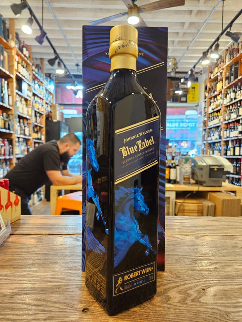 Johnnie Walker Blue Label Year of the Horse Robert Wun Scotch Whisky 750mL - Arthur Cantina Wine & Liquor