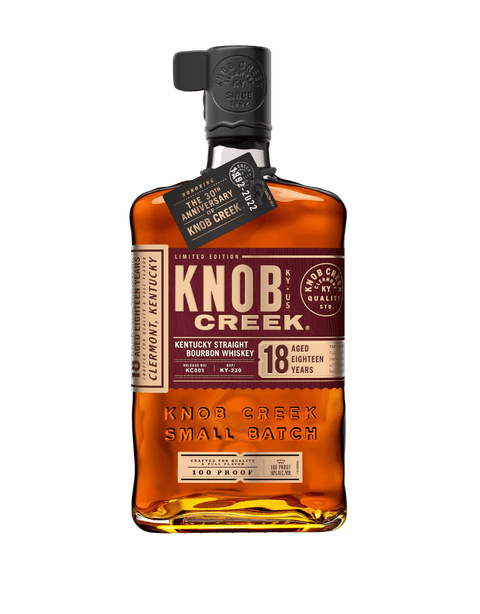 Knob Creek Small Batch Limited Edition 18 Year Old Straight Bourbon 750mL - Arthur Cantina Wine & Liquor