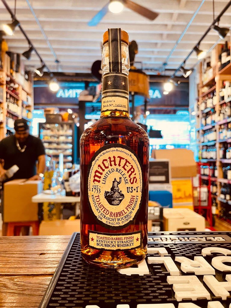 Michters Bourbon Toasted Barrel Finish 750mL – Arthur Cantina Wine