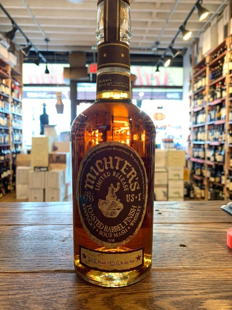 Michters Sour Mash Toasted Barrel Finish 750mL - Arthur Cantina Wine & Liquor