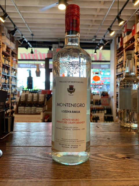 Montenegro Lozova Rakija 1L - Arthur Cantina Wine & Liquor