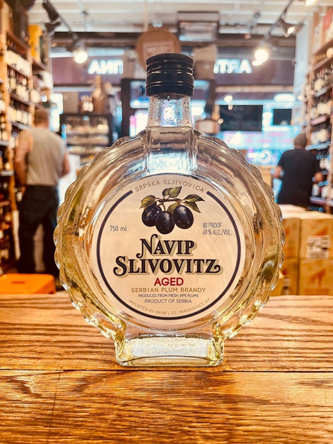 Navip Slivovitz Plum Brandy 700mL - Arthur Cantina Wine & Liquor