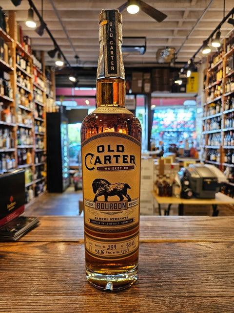 Old Carter Straight Bourbon Whiskey Small Batch, Batch 17 750mL - Arthur Cantina Wine & Liquor