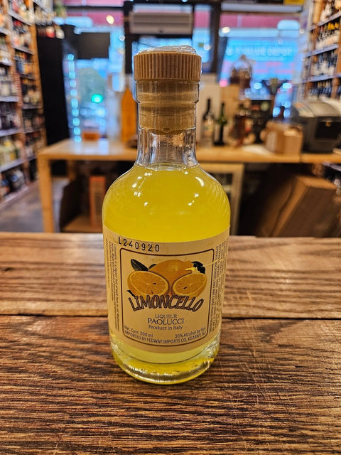 Paolucci Limoncello 200ml - Arthur Cantina Wine & Liquor