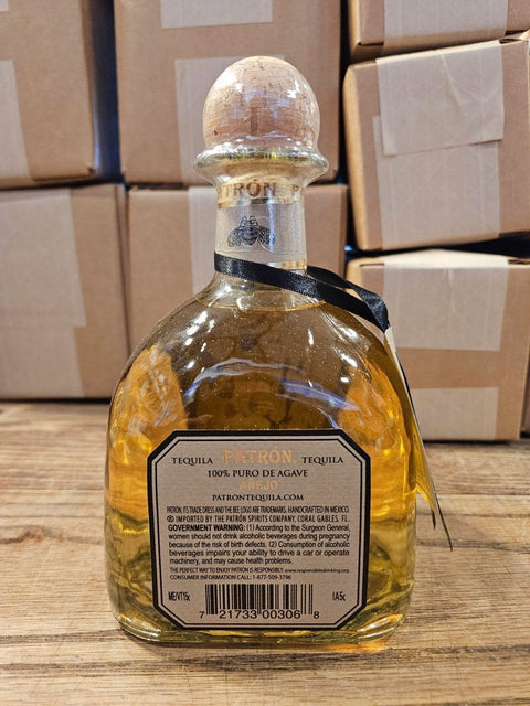 Patron Tequila Anejo Arthur Cantina Barrel Select 750mL - Arthur Cantina Wine & Liquor