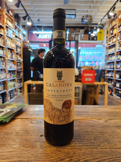 Podere Casanova Vino Nobile Di Montepulciano Settecento 2018 750ml - Arthur Cantina Wine & Liquor