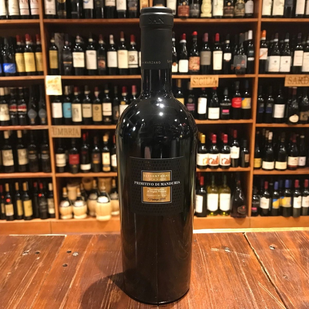 San Marzano Primitivo Sessanitanni Old Vine 750mL – Arthur Cantina