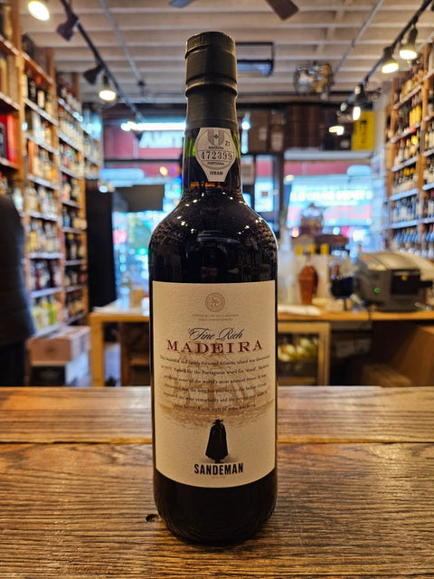 Sandeman Madeira Fine Rich 750mL - Arthur Cantina Wine & Liquor