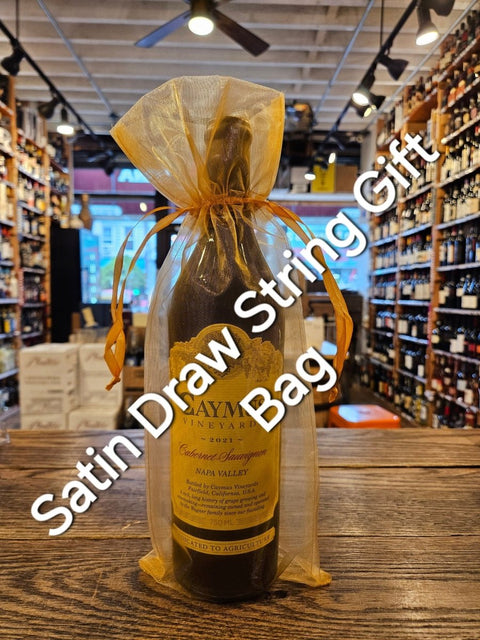 Satin Draw String Gift Bag - Arthur Cantina Wine & Liquor