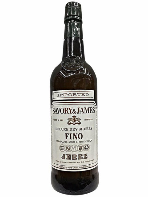 Savory & James Fino Sherry 750mL - Arthur Cantina Wine & Liquor