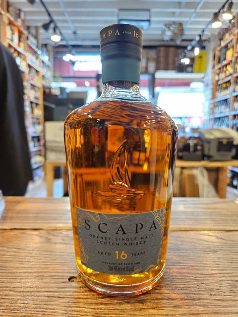 Scapa 16 Year Orkney Single Malt Scotch Whisky 700mL - Arthur Cantina Wine & Liquor