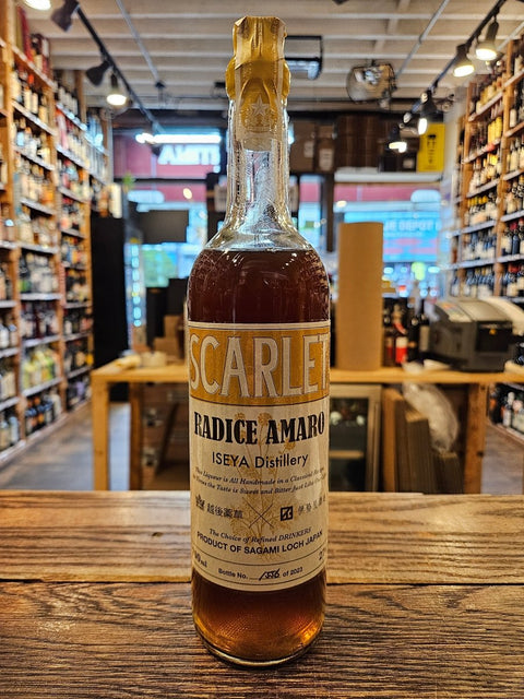 Scarlet Radice Amaro 700mL - Arthur Cantina Wine & Liquor