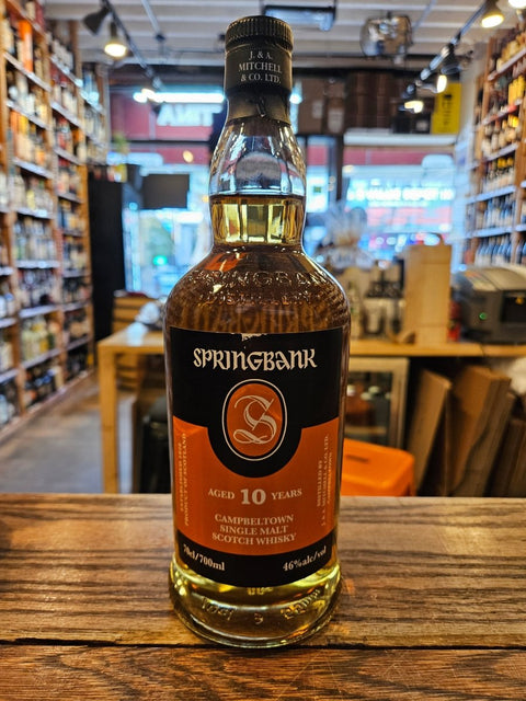 Springbank 10 Year Old Single Malt Scotch Whisky 700mL - Arthur Cantina Wine & Liquor