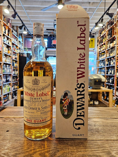 Vintage Dewars 1L White Label - White Gift Box - Arthur Cantina Wine & Liquor