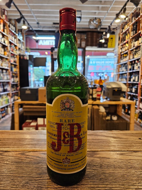 Vintage J&B Scotch 750mL pre 1980's - Arthur Cantina Wine & Liquor