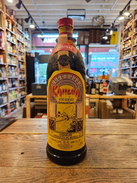 Vintage Kahlua 1L 26.5º 53 Proof Red Cap - Arthur Cantina Wine & Liquor