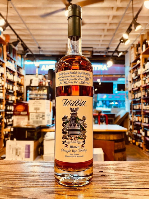Willett Straight Kentucky Rye Rare Release 7Yr 750mL - Arthur Cantina Wine & Liquor