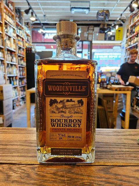 Woodinville Bourbon Store Pick "Fez's Barrel" 9762 750mL - Arthur Cantina Wine & Liquor