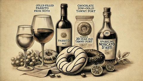 Wine and Donut Pairings: Sweet Meets Sweeter