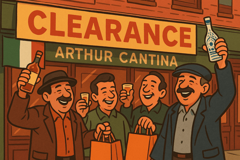 Arthur Cantina Clearance Blowout: Whatever’s Left, It’s Gone - Arthur Cantina Wine & Liquor