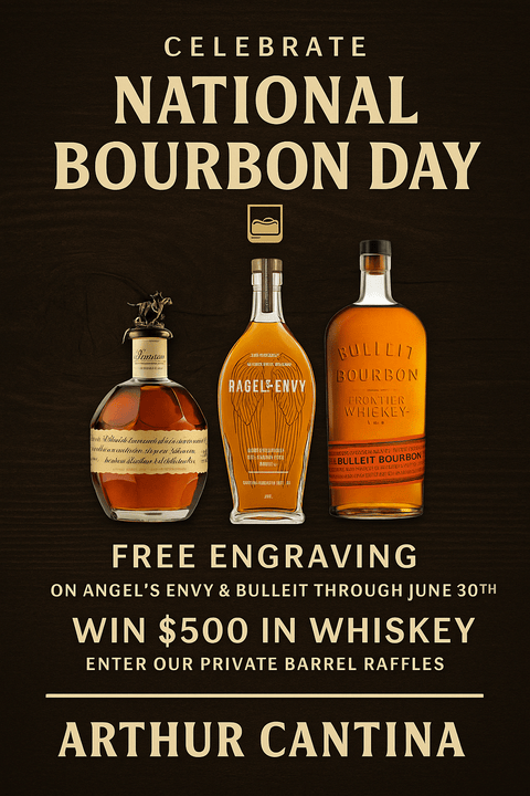 🥃 Celebrate National Bourbon Day with Arthur Cantina - Arthur Cantina Wine & Liquor