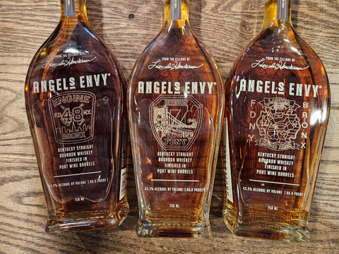Make It Yours: Permanent Laser Engraving on Angel’s Envy and Bulleit Bourbon - Arthur Cantina Wine & Liquor