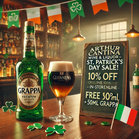 St. Patrick’s Day: The Italian Connection & A Special Offer You Don’t Want to Miss - Arthur Cantina Wine & Liquor