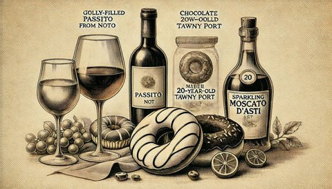 Wine and Donut Pairings: Sweet Meets Sweeter - Arthur Cantina Wine & Liquor