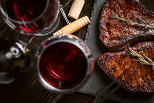 What type of wine pairs well with red meat?