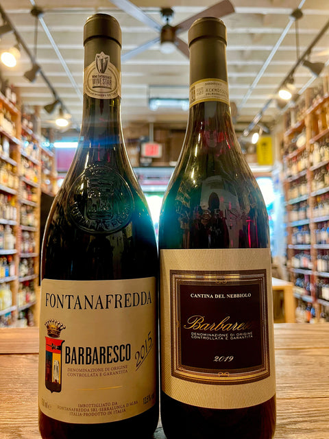 Barbaresco Collection two bottles of barbaresco