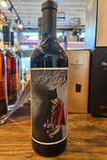 Palermo Cabernet Sauvignon 2022 750mL a dark glass wine bottle with a colorful label and black top