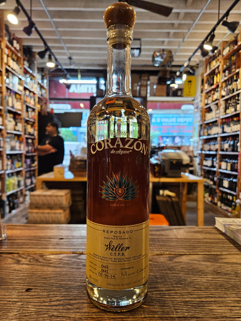 Corazon de Agave Weller C.Y.P.B. Expresiones Tequila Reposado 750mL