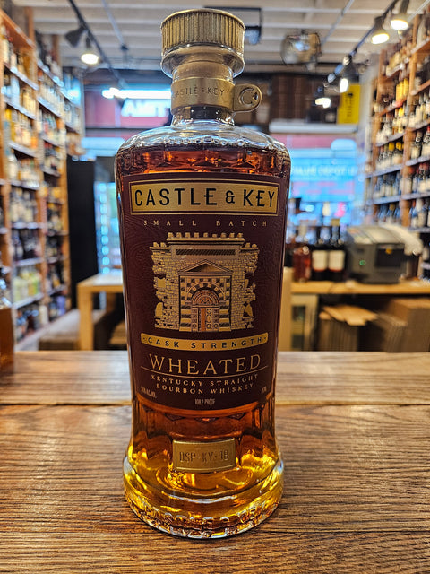 Castle & Key Cask Strength Wheated Bourbon 7 Yr 750mL Batch #1 2025